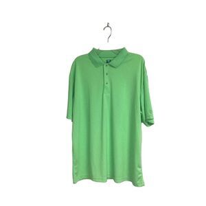 Pro Tour Bright‎ Green Polo Golf Shirt Short Sleeve Men's Size XXL